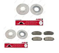 Dischi Pastiglie POSTERIORE ABE (295mm) per NISSAN PATROL Y61 1997-2016