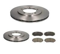 Set di pastiglie freno ABE C18021ABE, anteriore