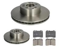 Dischi Pastiglie POSTERIORE ABE (320mm) per MERCEDES-BENZ S W140 1991-1998