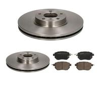 Set di pastiglie freno ABE C11093ABE, anteriore