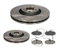 Dischi Pastiglie POSTERIORE ABE (330mm) per PEUGEOT 607 1999-2010