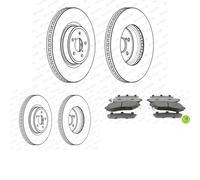 Dischi Pastiglie POSTERIORE FERODO (316mm) per SUBARU OUTBACK IV 2009-2014