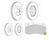 FERODO FDB4694 Kit pastiglie freno, Freno a disco per MERCEDES-BENZ