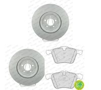 Dischi Pastiglie POSTERIORE FERODO (355mm) per JAGUAR XJ, XF I 2007-2015,