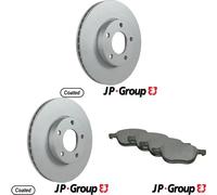 Dischi Pastiglie POSTERIORE JP GROUP (278mm) per MAZDA 3 I, 3 II, 5 II, 5 I