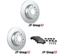 Dischi Pastiglie POSTERIORE JP GROUP (282mm) per VW GOLF V, PASSAT B6, PASSAT
