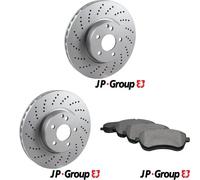 Dischi Pastiglie POSTERIORE JP GROUP (322mm) per MERCEDES-BENZ E A207, C W204,