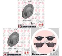 Dischi Pastiglie POSTERIORE ZIMMERMANN (320mm) per BMW 5 E60, 5 E61 2003-2010
