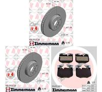 Dischi Pastiglie POSTERIORE ZIMMERMANN (348mm) per BMW, TOYOTA X5 G05, F95, 3