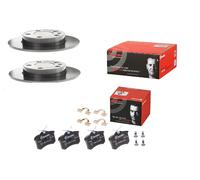 Dischi + Pastiglie Posteriori Brembo per VW T-CROSS C11, D31 1.0 TSI 1.5 1.6 TDI