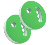 Dischi per allenamento in acqua per la mano - 2 dischi manuali in schiuma di resistenza per piscina, per uomini, donne, adulti e bambini, piscina nuoto acquatico, allenamento, fitness, sport