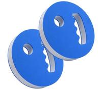 Dischi per Esercizi in Acqua,2 Dischi in Schiuma Resistente con Impugnatura Manuale,Attrezzatura da Sport Acquatici | Adatto a Bambini Uomini Adulti Piscina e Nuoto Acquatico Allenamento e Fitness