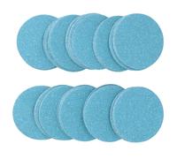 Dischi per lucidatura abrasivi in ceramica da 75 mm gancio e anello grana 80