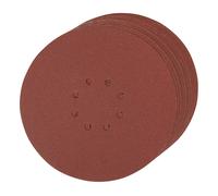 Dischi Punched Hook & Loop T1132 225Mm 10 Pezzi 120 Grit