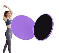 Dischi scorrevoli centrali, cursori per esercizi - Dischi scorrevoli per bilanciamento dei piedi Fitness,Scivoli da pavimento multiuso per squat scorrevoli,