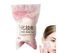 Dischi struccanti per il volto,Round di cotone - Strumento viso naturale per viaggi casa donne ragazze pelle occhi pulizia cutanea