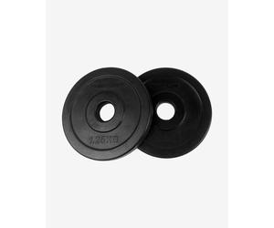 Dischi Tunturi Rubber 1,25 kg nero (coppia)