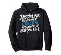 Discipline Do It Anyway - Felpa con Cappuccio