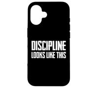 Discipline Looks Like This Custodia per iPhone 16