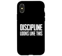 Discipline Looks Like This Custodia per iPhone X/XS