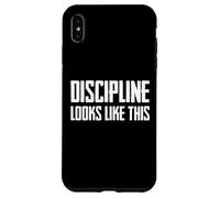 Discipline Looks Like This Custodia per iPhone XS Max