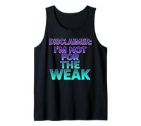 Disclaimer I'm Not for The Deak Retro Synthwave Design Canotta