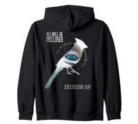 Disclosure Day all Will Be Disclosed Eye Felpa con Cappuccio