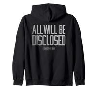 Disclosure Day all Will Be Disclosed Felpa con Cappuccio