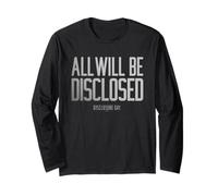 Disclosure Day all Will Be Disclosed Maglia a Manica