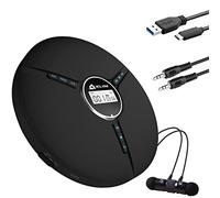 Discman Lettore CD Portatile con Batteria Interna Ricaricabile, Personale
