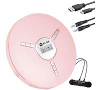 Discman Lettore CD Portatile con Batteria Interna Ricaricabile, Personale