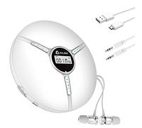 Discman Lettore CD Portatile con Batteria Interna Ricaricabile, Personale