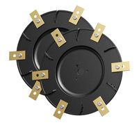 Disco a 12 coltelli compatibile con Mammotion LUBA1 AWD e LUBA2 AWD (fino all'anno di costruzione 2024) - Vassoio per coltelli per 12 lame