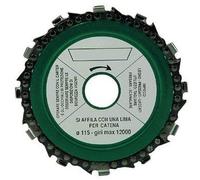 Disco a catena taglio legno e cartongesso per smerigliatrici 230 mm Sharp