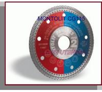 Disco diamantato per grès porcellanato 115 x 22,23 mm Montolit Cermont CG115