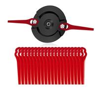 Disco a doppia lama compatibile con tagliaerba a batteria GE-CT 18 LI, GC-CT 18/24, BG-CT18 LI, BG-CB 18 LI, RG-CT18/1 LI, con 20 lame