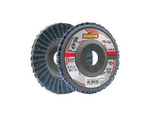 Disco a Lamelle Radiali Zirconio Forza Grana 60 115 x 22,2 mm 10 Pezzi