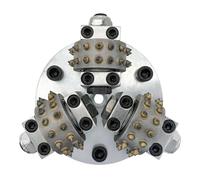 Disco a martello Bush da 5 pollici for pietra in granito concreto 30 perni 3 rulli(5 8-11 USA Thread)