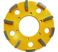 Disco Abrasivo Ø 235 MM Massetto Platorello per Eibenstock Ebs 235 Calcestruzzo