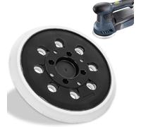 Disco abrasivo 125 mm per disco abrasivo PEX 400 AE e plateau di levigatura PEX 300 AE - Piastra di levigatura Hook and Loop di qualità superiore con 8 fori, durevole ed efficace