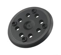 Disco abrasivo 125mm/8 fori platorello/Accessorio per levigatrice eccentrica/Piastra per levigatrice orbitale casuale/Base abrasiva a gancio e loop/Sostituzione della ruota di lucidatura