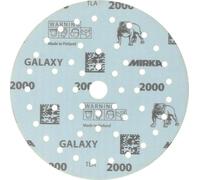 Mirka Galaxy carta abrasiva epossidica 150mm a strappo grana 2000 per la levigatura di resina epossidica, legno, epossidica, rivertable 50 pz. dischi abrasivi