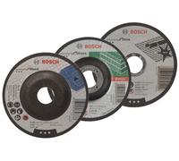 Disco Abrasivo Bosch a Centro Depresso Ø 115x6x22,2 mm per Levigatura Ferro Bosc