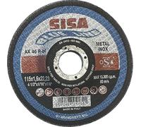 Disco Abrasivo Centro Depresso Sisa Mole per Inox Ø 115x1,6x22 Sisa Mole Utensil