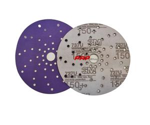 DISCO abrasivo CERAMICATO 3M 51421 SERIE 737U 150mm Grana 150+ CUBITRON II 50 PZ