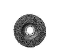Disco Abrasivo Da 100 Mm, Disco Abrasivo For Rimuovere La Ruggine Dalla Vernice, Disco In Polietilene For Smerigliatrice Angolare, Lucidatura, Pulizia, Metallo, Motociclette, Auto(Black 100mm)