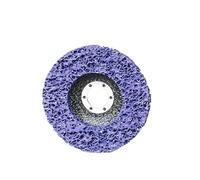 Disco Abrasivo Da 100 Mm, Disco Abrasivo For Rimuovere La Ruggine Dalla Vernice, Disco In Polietilene For Smerigliatrice Angolare, Lucidatura, Pulizia, Metallo, Motociclette, Auto(Purple 100mm)