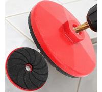 Disco abrasivo di grado industriale con grana multipla per un'efficiente lucidatura dei metalli e taglio delle piastrelle, compatibile con smerigliatrici angolari standard (grana 50)