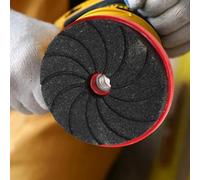 Disco abrasivo di grado industriale con grana multipla per un'efficiente lucidatura dei metalli e taglio delle piastrelle, compatibile con smerigliatrici angolari standard (grana 200)