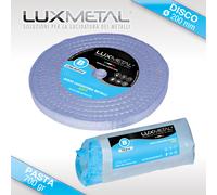 pasta abrasiva disco abrasivo lucidatura a specchio ferro acciaio inox alluminio